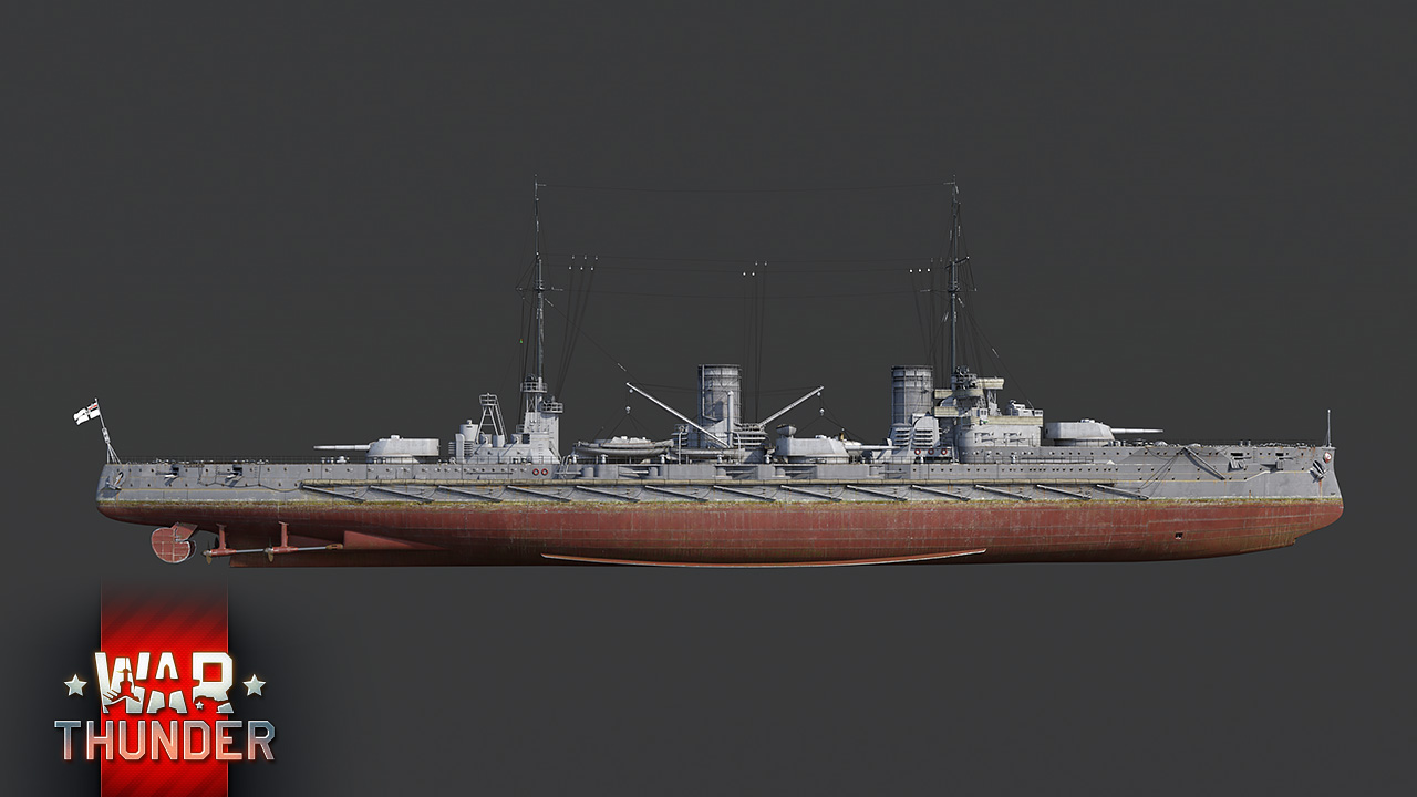 Development] Heroes of Jutland: SMS Von der Tann - News - War Thunder